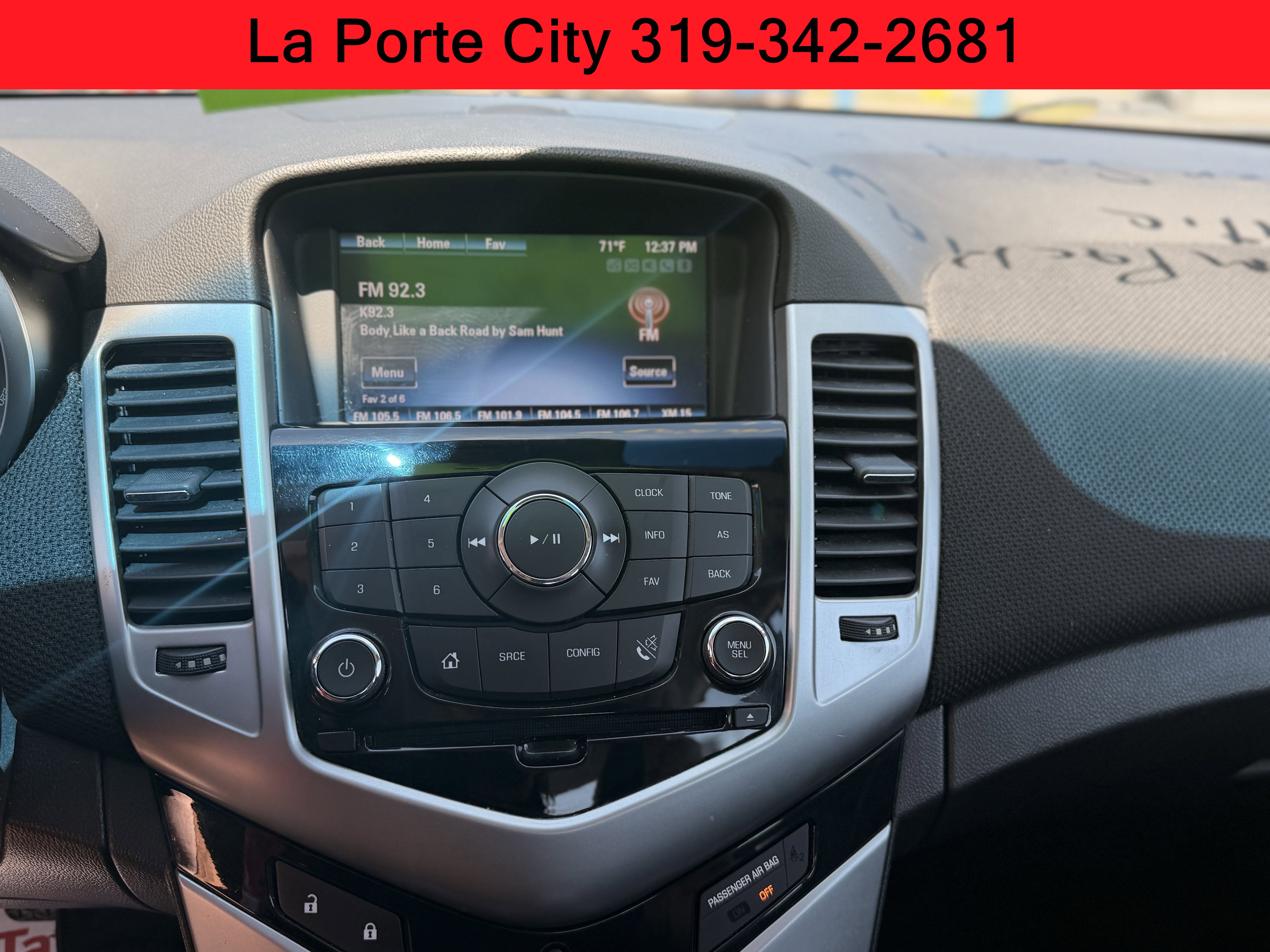 2014 Chevrolet Cruze 2LT