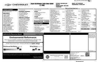 2026 Chevrolet Silverado 3500 HD LT