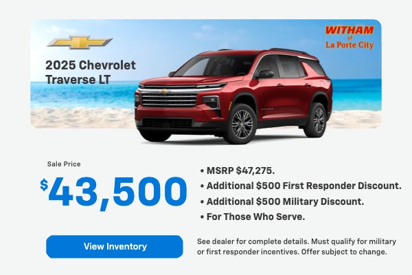 Brand New 2025 Traverse LT
